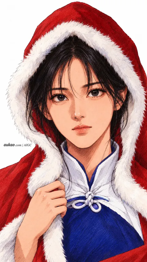 AI-generated fantasy character portrait inspired by The Legend of Sword and Fairy / 仙剑奇侠传. AUKAO artwork 700.