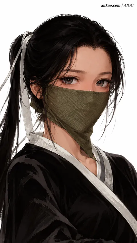 AI-generated fantasy character portrait inspired by The Legend of Sword and Fairy / 仙剑奇侠传. AUKAO artwork 686.