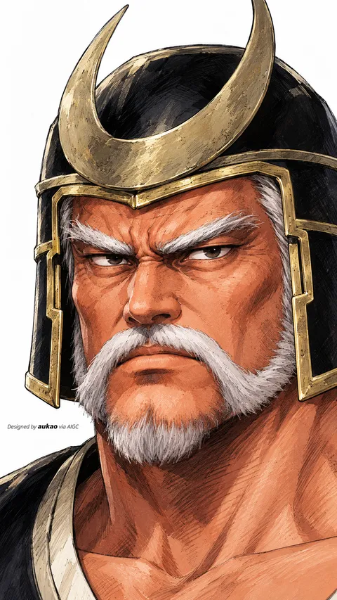 AI-generated fantasy character portrait inspired by The Legend of Sword and Fairy / 仙剑奇侠传. AUKAO artwork 706.