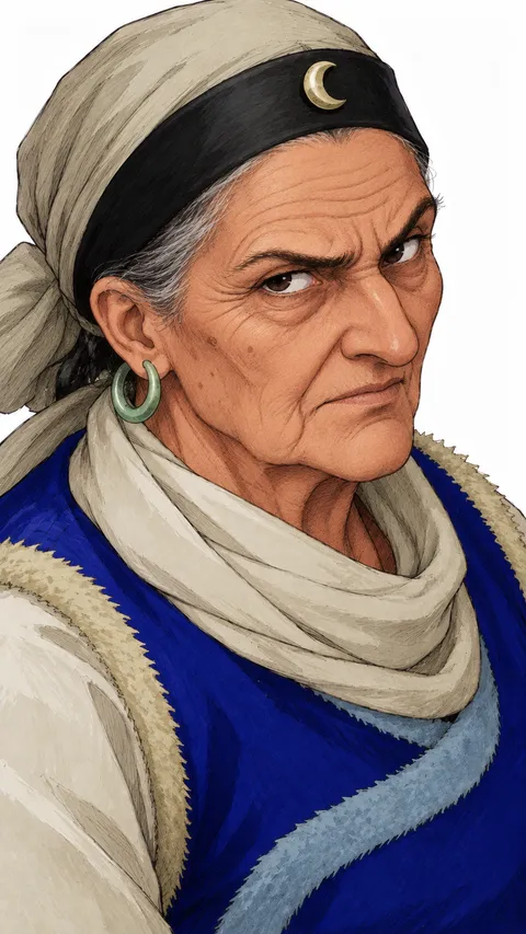 AI-generated fantasy character portrait inspired by The Legend of Sword and Fairy / 仙剑奇侠传. AUKAO artwork 701.