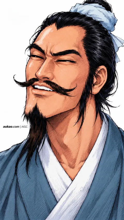 AI-generated fantasy character portrait inspired by The Legend of Sword and Fairy / 仙剑奇侠传. AUKAO artwork 678.