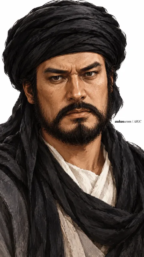 AI-generated fantasy character portrait inspired by The Legend of Sword and Fairy / 仙剑奇侠传. AUKAO artwork 683.