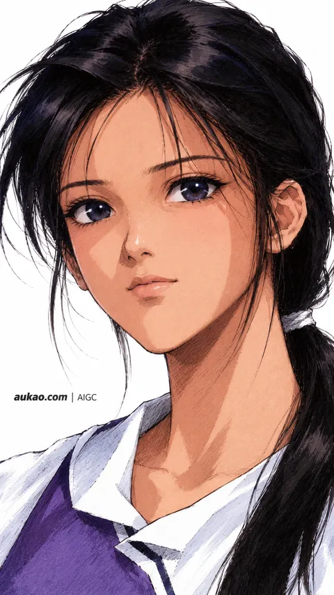 AI-generated fantasy character portrait inspired by The Legend of Sword and Fairy / 仙剑奇侠传. AUKAO artwork 711.
