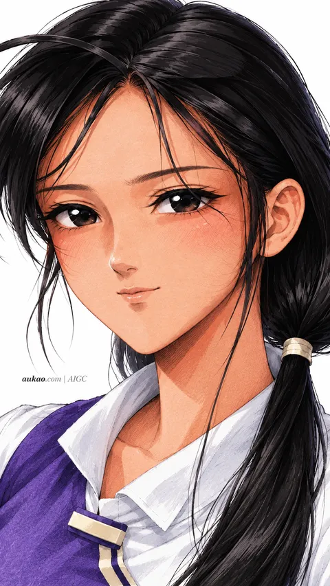 AI-generated fantasy character portrait inspired by The Legend of Sword and Fairy / 仙剑奇侠传. AUKAO artwork 704.