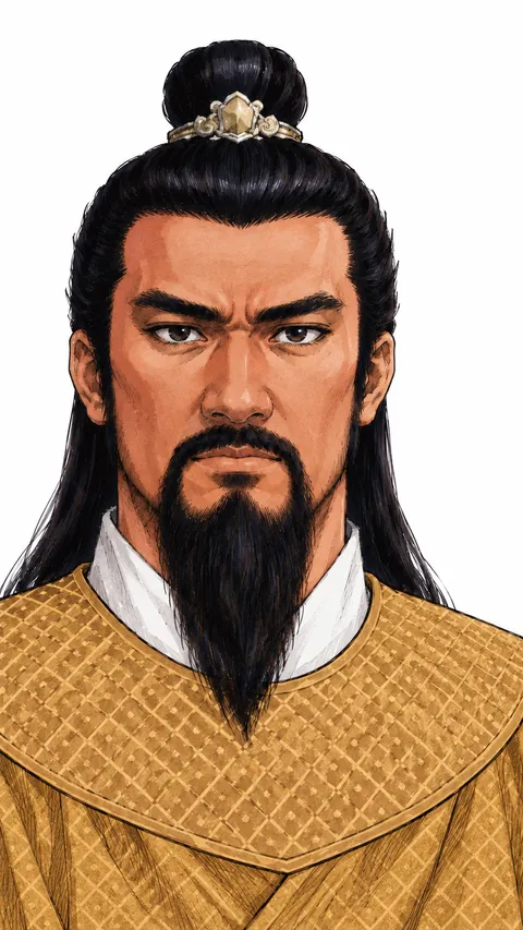 AI-generated fantasy character portrait inspired by The Legend of Sword and Fairy / 仙剑奇侠传. AUKAO artwork 696.