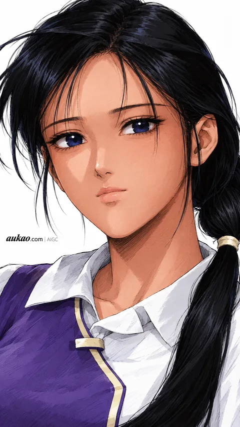AI-generated fantasy character portrait inspired by The Legend of Sword and Fairy / 仙剑奇侠传. AUKAO artwork 687.