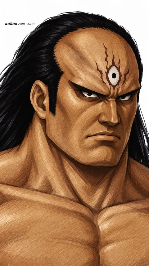 AI-generated fantasy character portrait inspired by The Legend of Sword and Fairy / 仙剑奇侠传. AUKAO artwork 689.