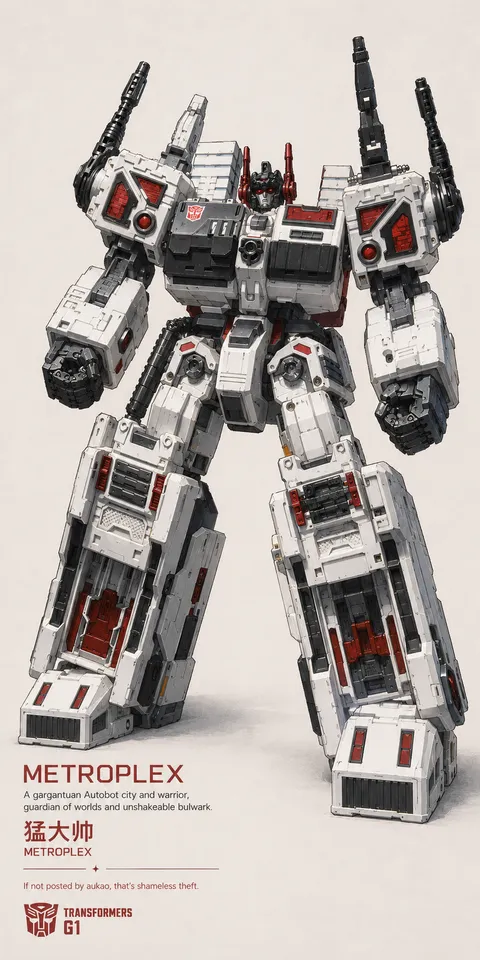 An AI-assisted portrait-format anime character illustration in the Transformers collection. Artwork 051 from the AUKAO visual archive.